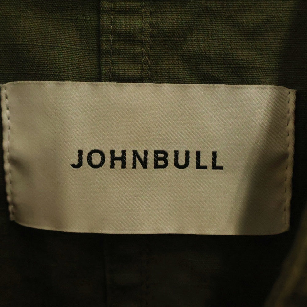 JOHNBULL(ジョンブル) ミリタリー リップストップ モッズコート カーキ レディース