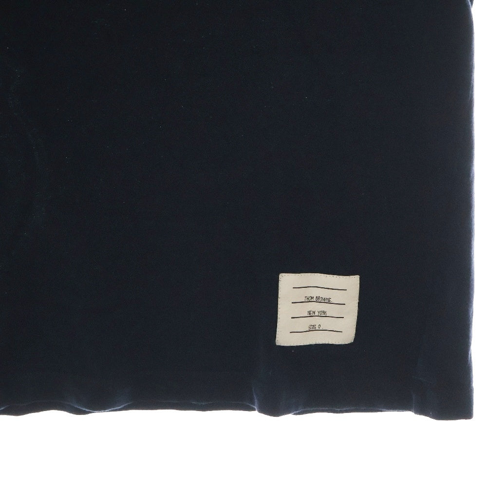 THOM BROWNE(トムブラウン) アンカーモチーフ クルーネック 半袖Tシャツ カットソー ネイビー MJS215A-J0072-415