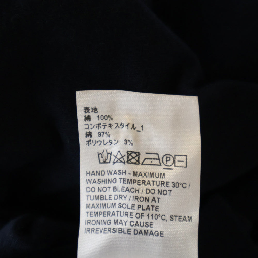 THOM BROWNE(トムブラウン) アンカーモチーフ クルーネック 半袖Tシャツ カットソー ネイビー MJS215A-J0072-415
