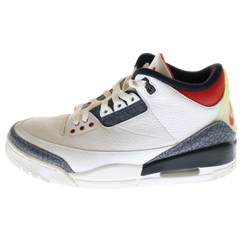 NIKE(ナイキ) AIR JORDAN 3 RETRO SE-T エアジョーダン3 ハイカットスニーカー ホワイト US9/27cm CZ6431-100