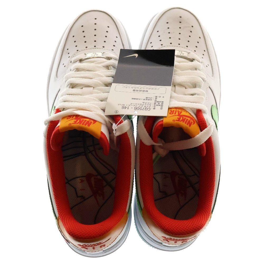 NIKE(ナイキ) AIR FORCE 1 '07 LE SHIBUYA エアフォース1 レザーローカットスニーカー 渋谷 ホワイト US7.5/25.5cm