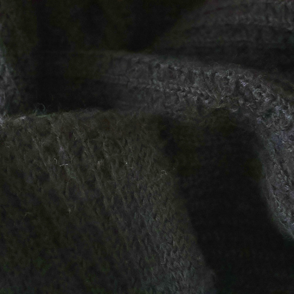 Rick Owens(リックオウエンス) 16AW フーデット ロング ノースリーブニットカーディガン ブラック W8H5204T474