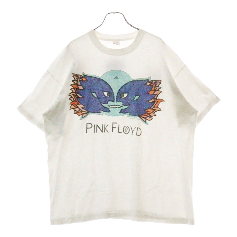 VINTAGE(ヴィンテージ) 90S VINTAGE PINK FLOYD Division Bell Tour 1994 FRUIT ヴィンテージ ピンクフロイド ディビジョン ベル ツアー 両面プリント 半袖Tシャツ カットソー ホワイト