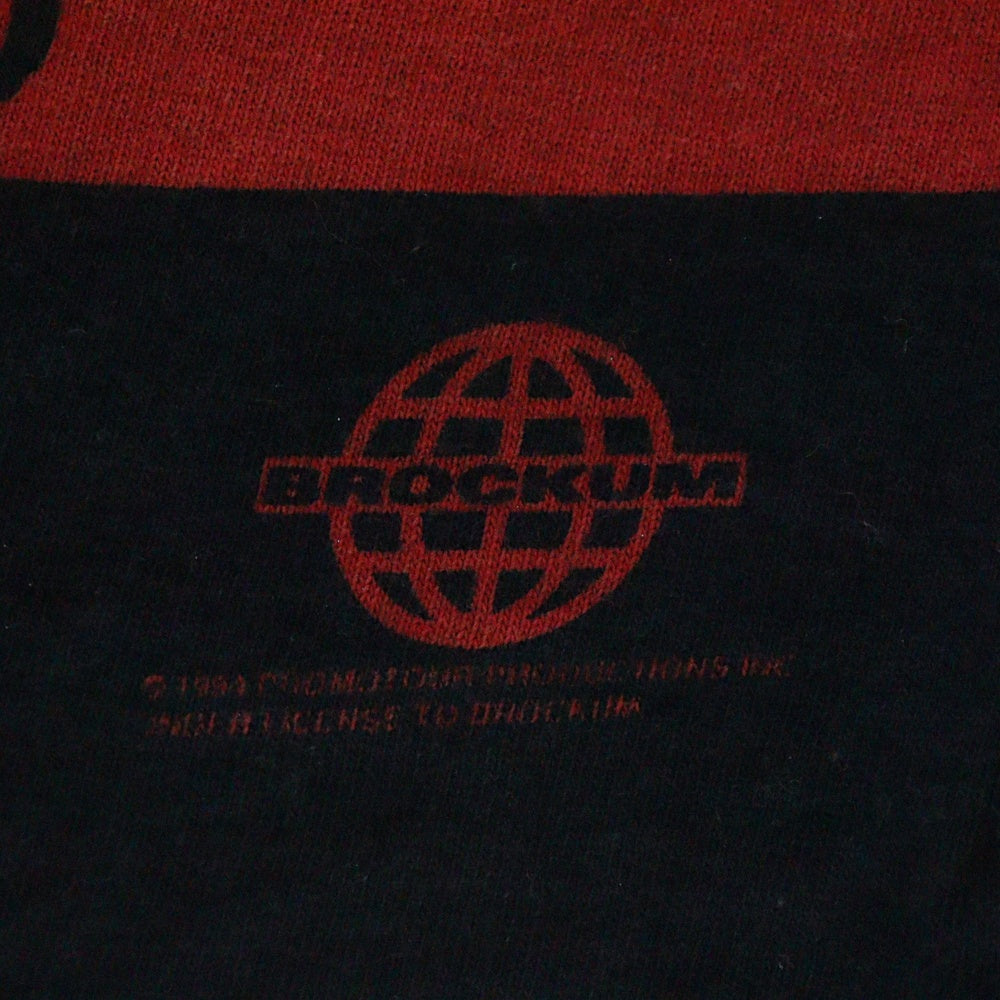 VINTAGE(ヴィンテージ) 90S VINTAGE ROLLING STONES VOODOO LOUNGE BROCKUM ヴィンテージ ローリングストーンズ ブードゥー ラウンジ スカル 両面プリント 半袖Tシャツ ネイビー