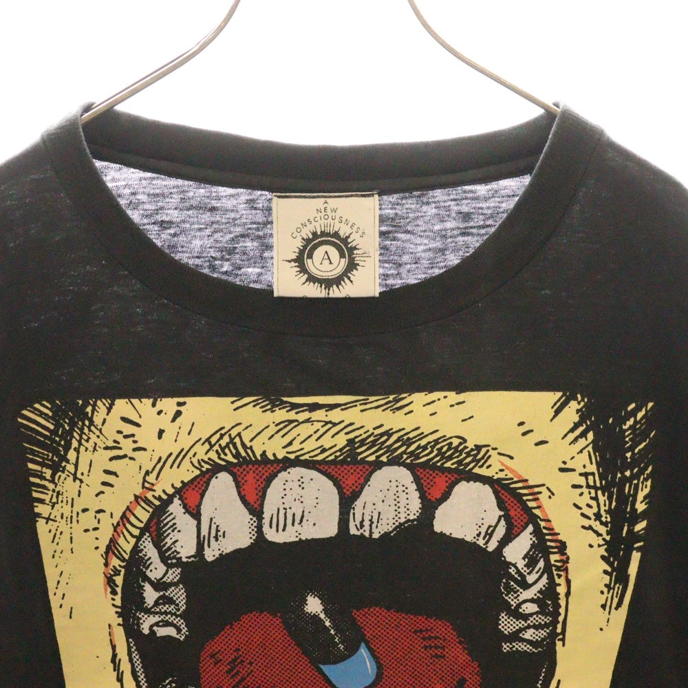 VINTAGE(ヴィンテージ) 90S ANARCHIC ADJUSTMENT AKIRA PIL アナーキックアジャストメント アキラ ピル プリント半袖Tシャツ ブラック