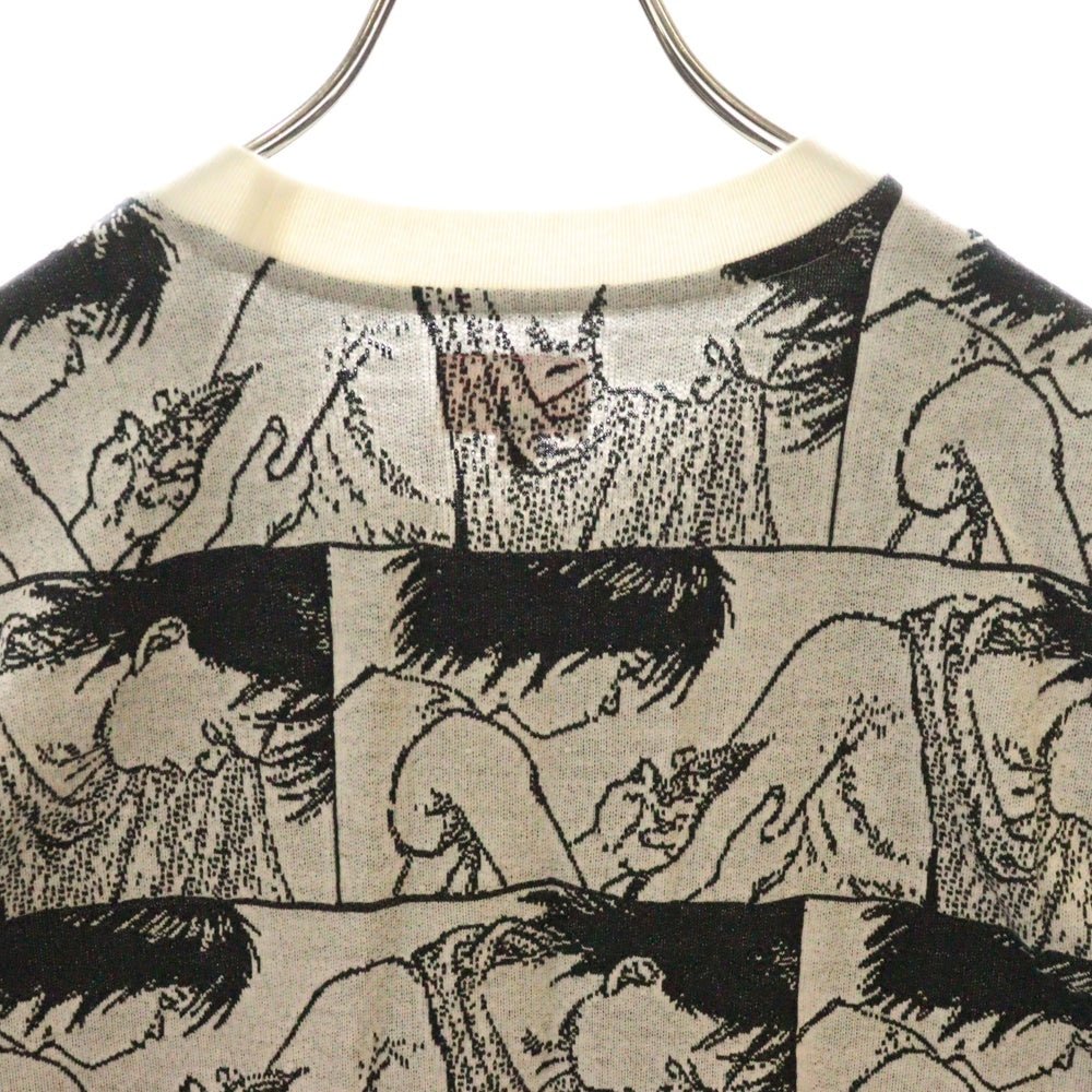 SUPREME(シュプリーム) xAKIRA 17AW Syringe Jacquard L/S Tee アキラ総柄ジャガード カットソー ホワイト