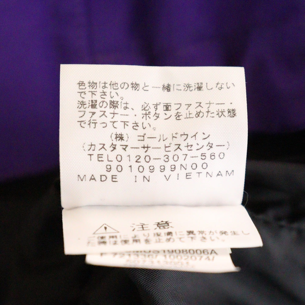 SUPREME(シュプリーム) 19SS ×THE NORTH FACE Arc Logo Mountain Parka アーチロゴ バイカラー マウンテンパーカー フーデッドジャケット ブラック/パープル NP11901I