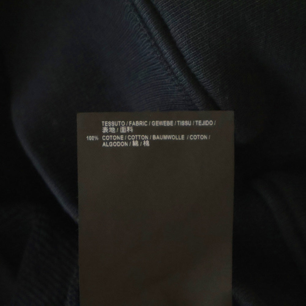 BALENCIAGA(バレンシアガ) フードロゴプリントスウェットプルオーバーパーカー ブラック 492190