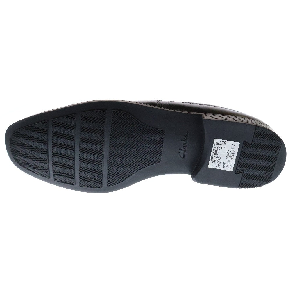 Clarks(クラークス) TILDEN FREE ティルデンフリー レザースリッポンローファー ブラック US10.5/28.5cm 261103127105