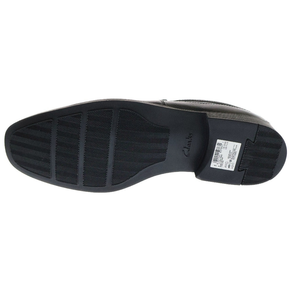 Clarks(クラークス) TILDEN FREE ティルデンフリー レザースリッポンローファー ブラック US10.5/28.5cm 261103127105