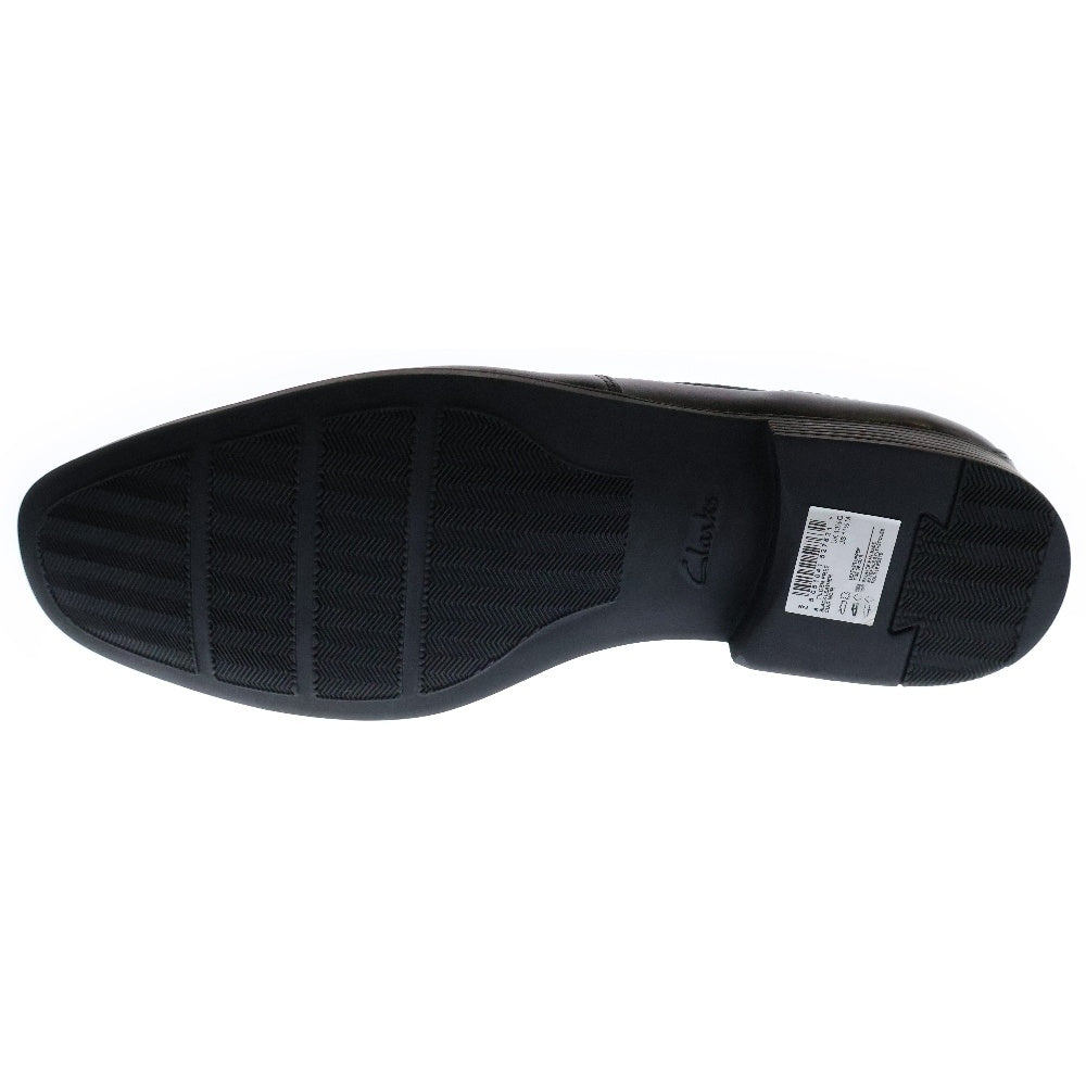 Clarks(クラークス) TILDEN FREE ティルデンフリー レザースリッポンローファー ブラック US10.5/28.5cm 261103127105