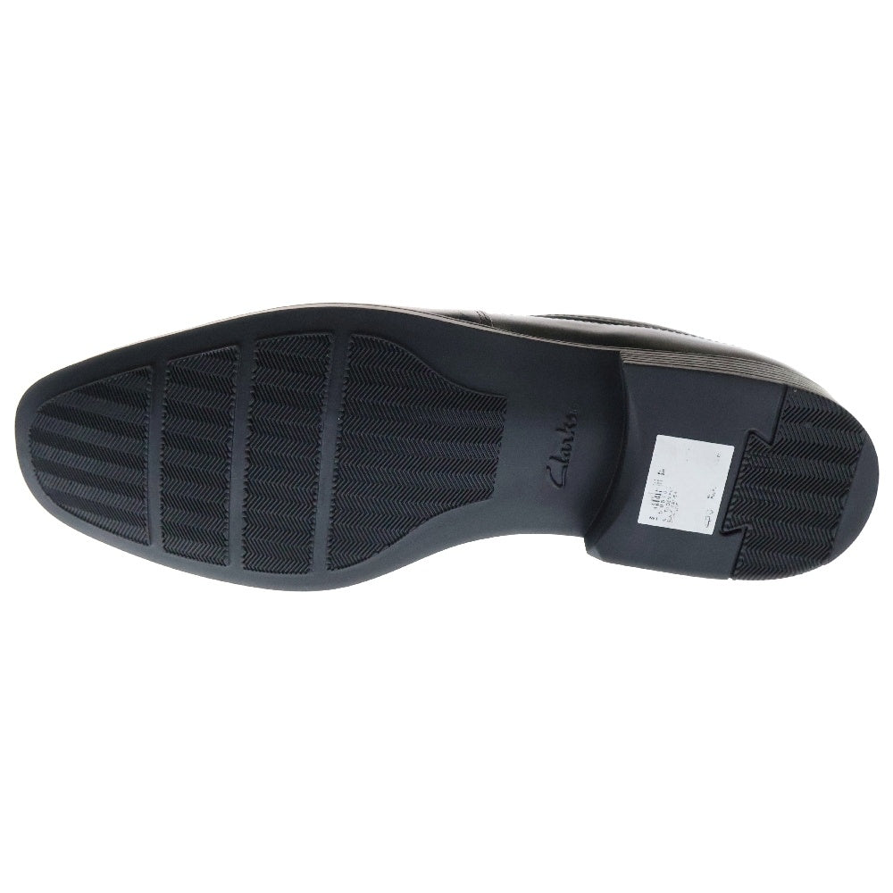 Clarks(クラークス) TILDEN FREE ティルデンフリー レザースリッポンローファー ブラック US10.5/28.5cm 261103127105