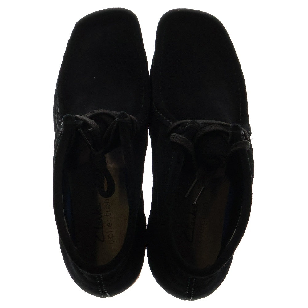 Clarks(クラークス) SHACRE BOOT シェイカー チャッカブーツ スウェード ハイカットシューズ ブラック 26159437
