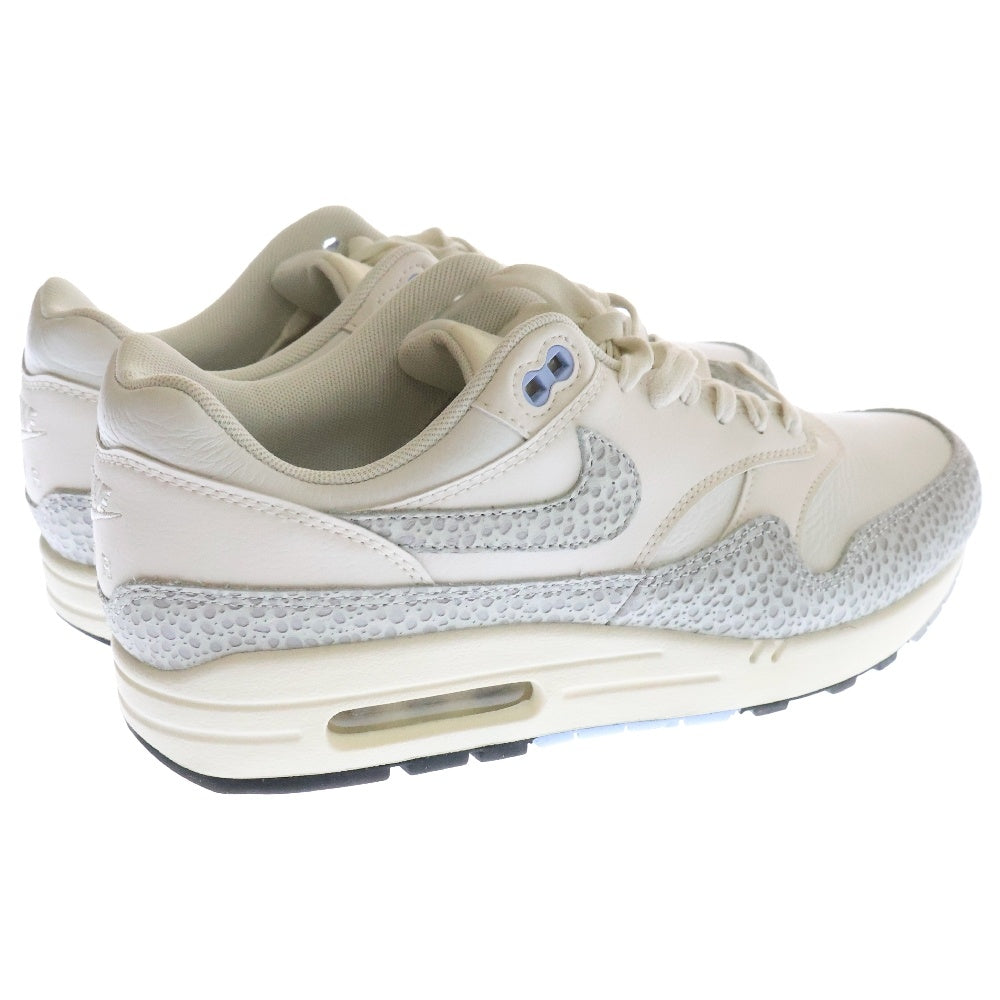 NIKE(ナイキ) WMNS AIR MAX 1 Safari ウィメンズ エアマックス 1 サファリ ローカットスニーカー ホワイト US10.5/27.5cm FB5059-100