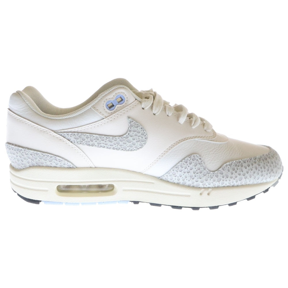 NIKE(ナイキ) WMNS AIR MAX 1 Safari ウィメンズ エアマックス 1 サファリ ローカットスニーカー ホワイト US10.5/27.5cm FB5059-100