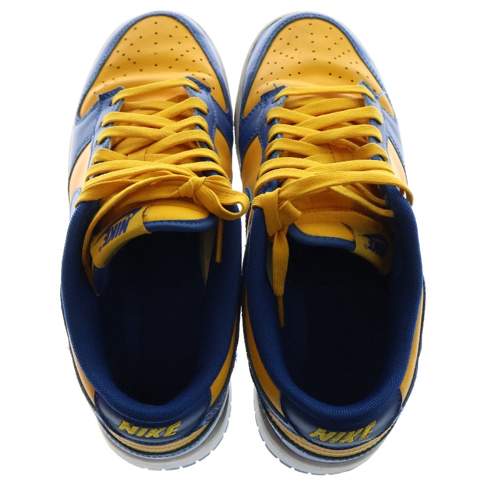 NIKE(ナイキ) DUNK LOW RETRO Blue Jay and University Gold ダンク レトロ ブルージェイアンドユニバーシティーゴールド ローカットスニーカー US8/26.0cm DD1391-402