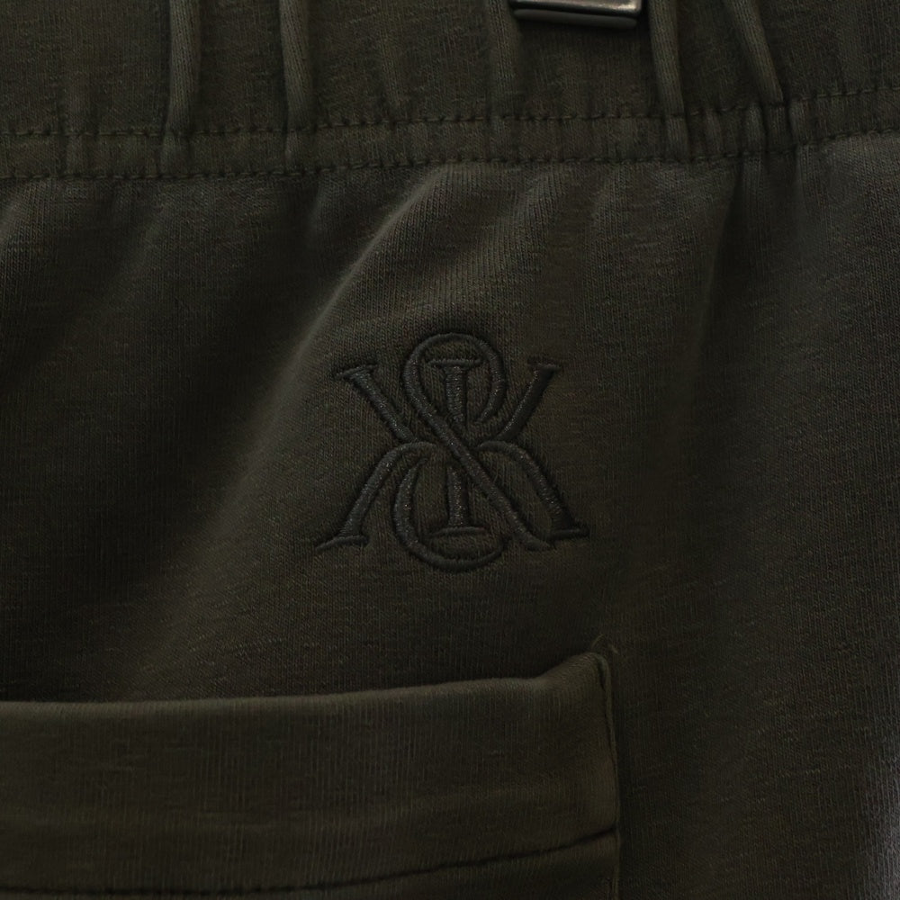 KITH(キス) 24AW Compact Knit Nelson Sweatpant コンパクトニット ネルソン ロゴエンブロイダリー スウェットパンツ ブラウン KHM060724-207