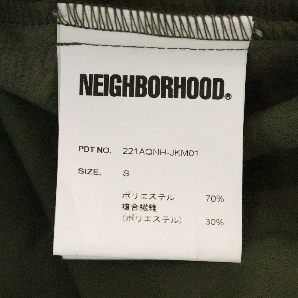 NEIGHBORHOOD(ネイバーフッド) 22SS POLY STAND ポリスタンドカラージャケット カーキ 221AQNH-JKM01