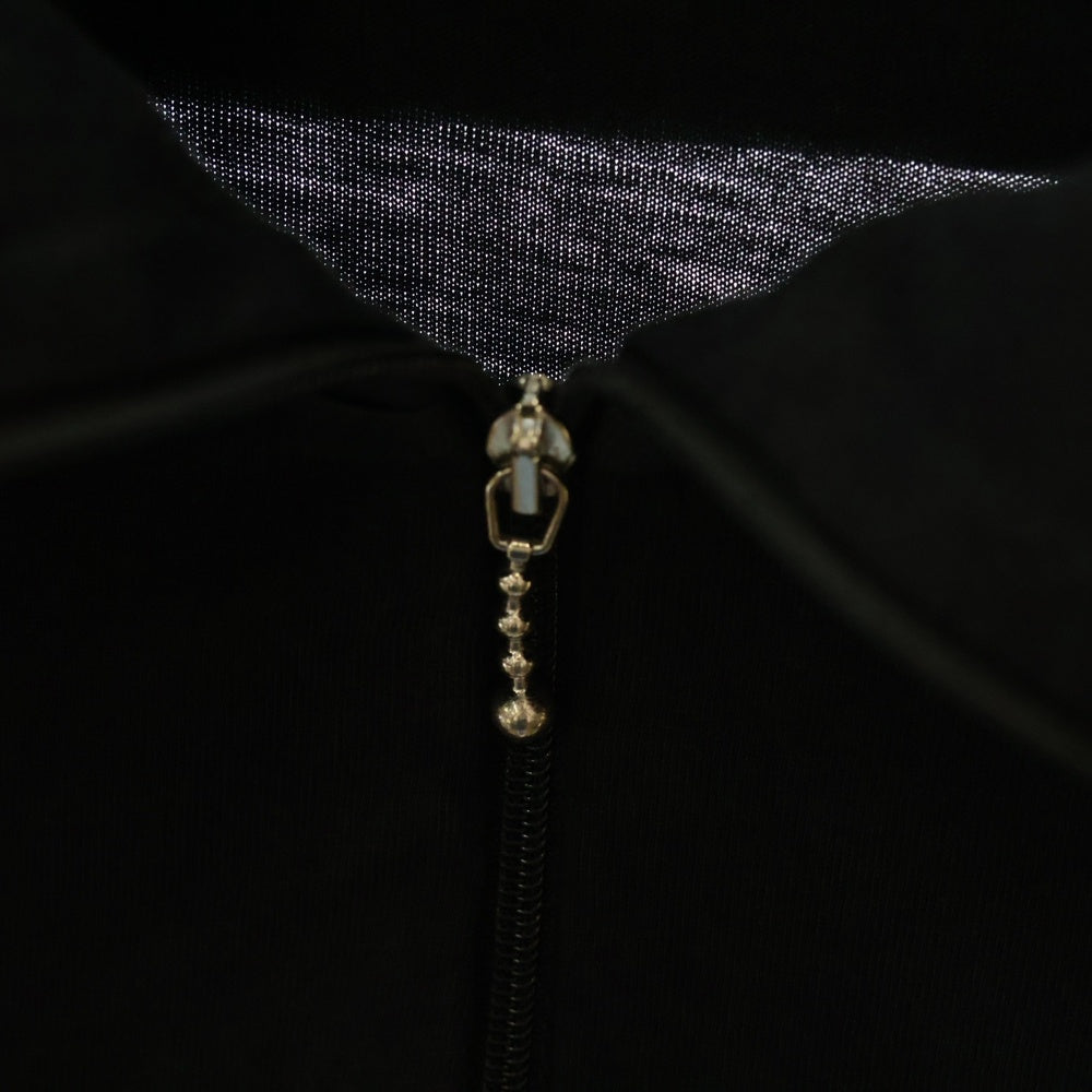 BALENCIAGA(バレンシアガ) 18SS SINNERS ハーフジップカットソー ハイネック長袖Tシャツ タートルネック ブラック 486144