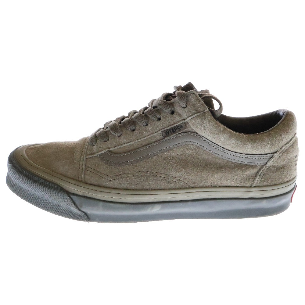 WTAPS(ダブルタップス) 22AW ×VANS VAULT OG OLD SKOOL LX バンズ ボルト オールドスクール ローカットスニーカー ブラウン/カーキ US9.5/27.5cm VN0A4P3XBMD
