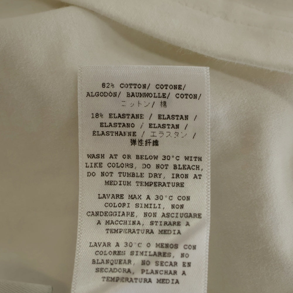 MISBHV(ミスビヘイブ) タートルネックカットソー 長袖Tシャツ ホワイト