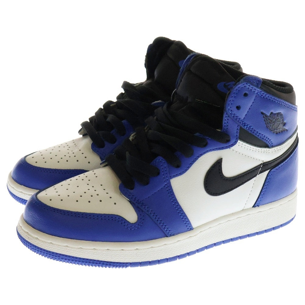 NIKE(ナイキ) AIR JORDAN 1 RETRO HIGH GAME ROYAL GS エアジョーダン 1 レトロ ハイカットスニーカー ゲームロイヤル ブルー/ブラック レディース US5Y/23.5cm 575441-403