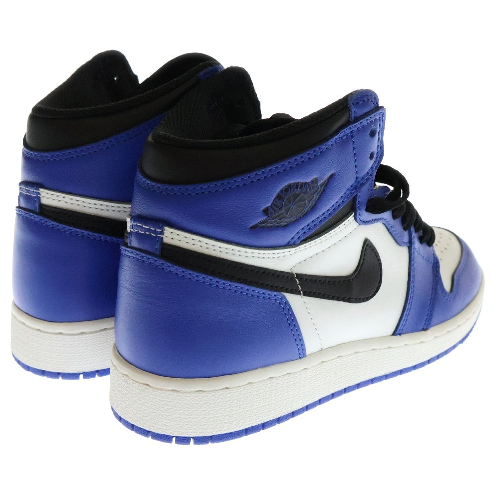 NIKE(ナイキ) AIR JORDAN 1 RETRO HIGH GAME ROYAL GS エアジョーダン 1 レトロ ハイカットスニーカー ゲームロイヤル ブルー/ブラック レディース US5Y/23.5cm 575441-403