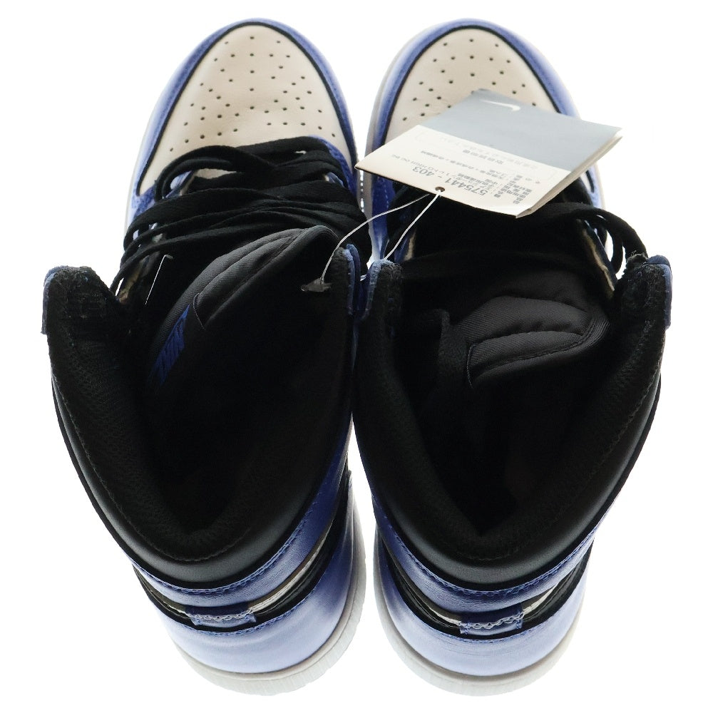 NIKE(ナイキ) AIR JORDAN 1 RETRO HIGH GAME ROYAL GS エアジョーダン 1 レトロ ハイカットスニーカー ゲームロイヤル ブルー/ブラック レディース US5Y/23.5cm 575441-403
