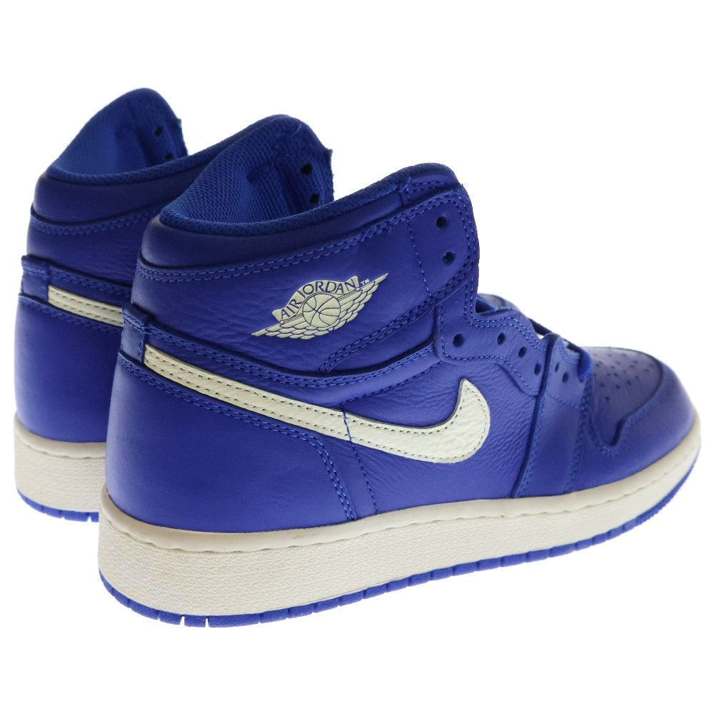 NIKE(ナイキ) AIR JORDAN 1 RETRO HIGH HYPER ROYAL GS エアジョーダン 1 レトロ ハイカットスニーカー ハイパー ロイヤル レディース US5Y/23.5cm 575441-401