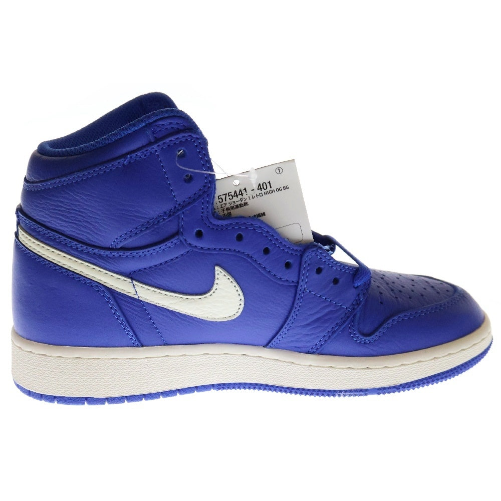 NIKE(ナイキ) AIR JORDAN 1 RETRO HIGH HYPER ROYAL GS エアジョーダン 1 レトロ ハイカットスニーカー ハイパー ロイヤル レディース US5Y/23.5cm 575441-401