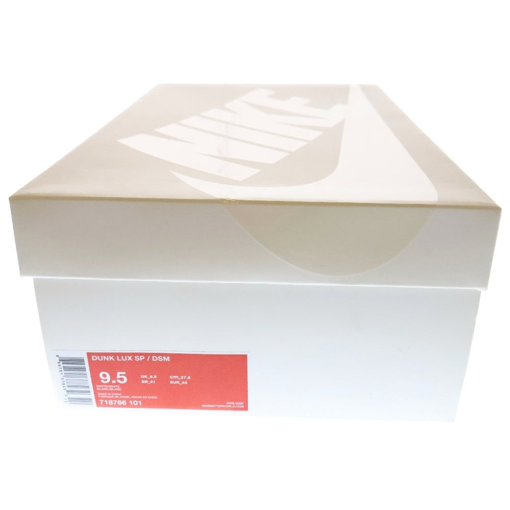 NIKE(ナイキ) ×DOVER STREET MARKET DUNK HIGH ドーバーストリートマーケット ダンク ハイカットスニーカー ホワイト US9.5/27.5cm 718766-101