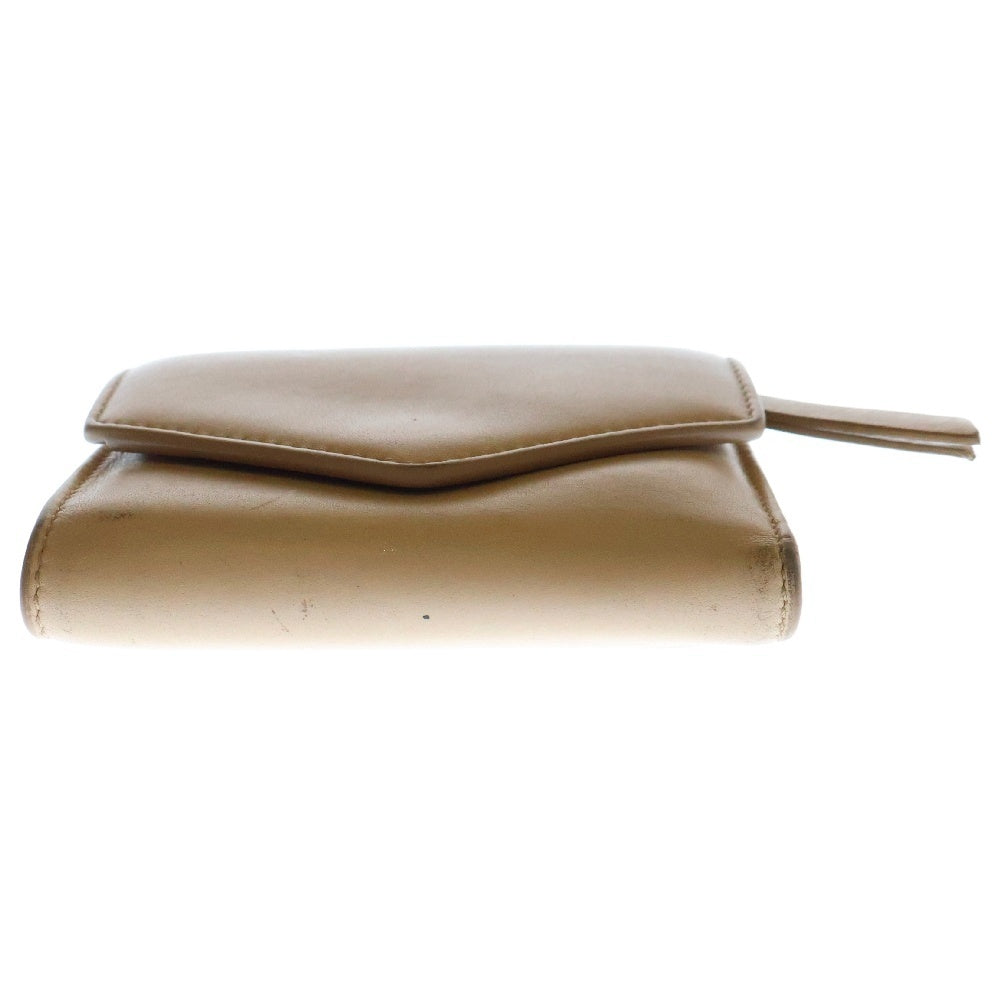 Maison Margiela 11(メゾンマルジェラ11) 22AW コンパクト ウォレット 三つ折り財布 ベージュ レディース S56UI0136 P4985 T2057