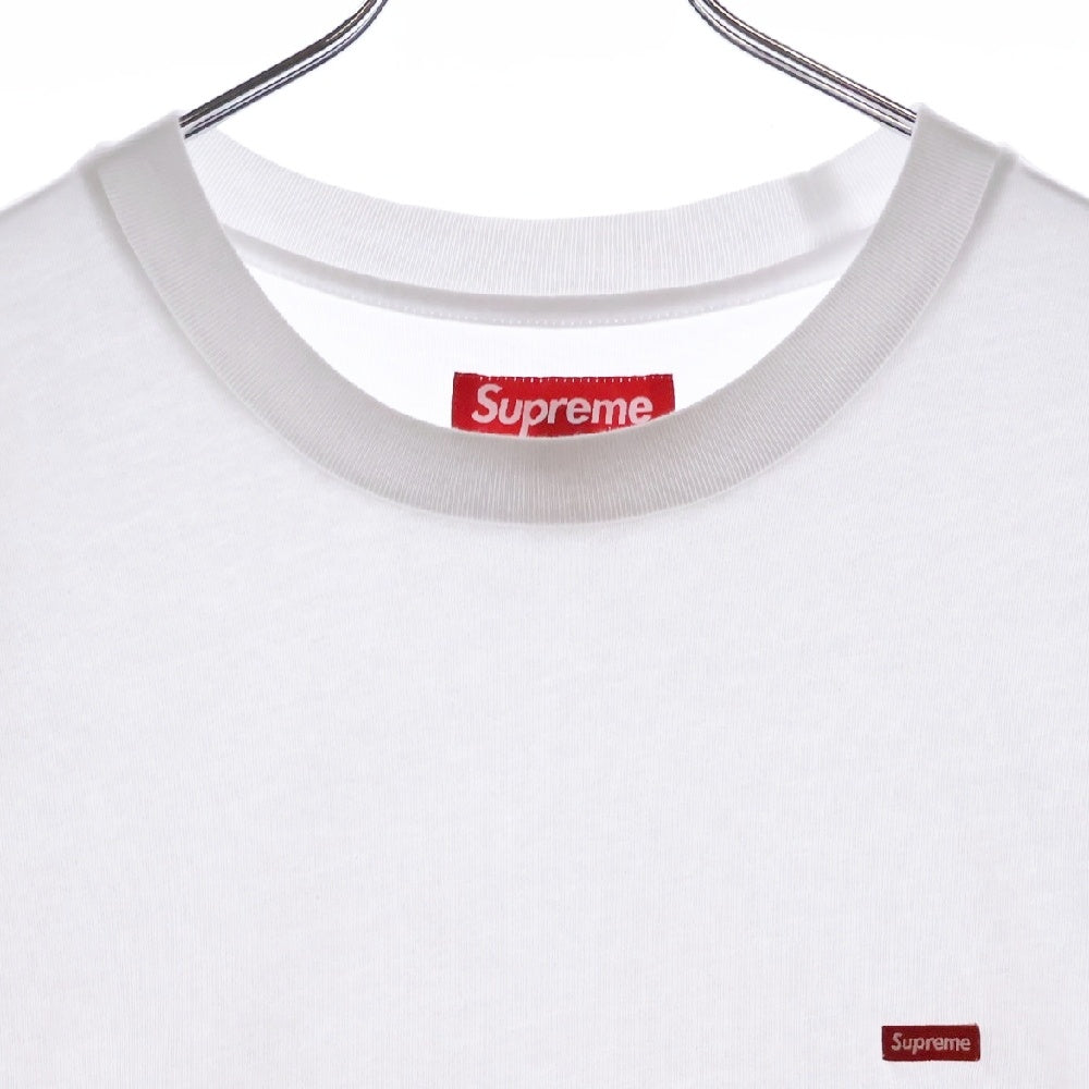 SUPREME(シュプリーム) 24SS Small Box Logo Tee スモールボックスロゴ クルーネック半袖Tシャツ カットソー ホワイト