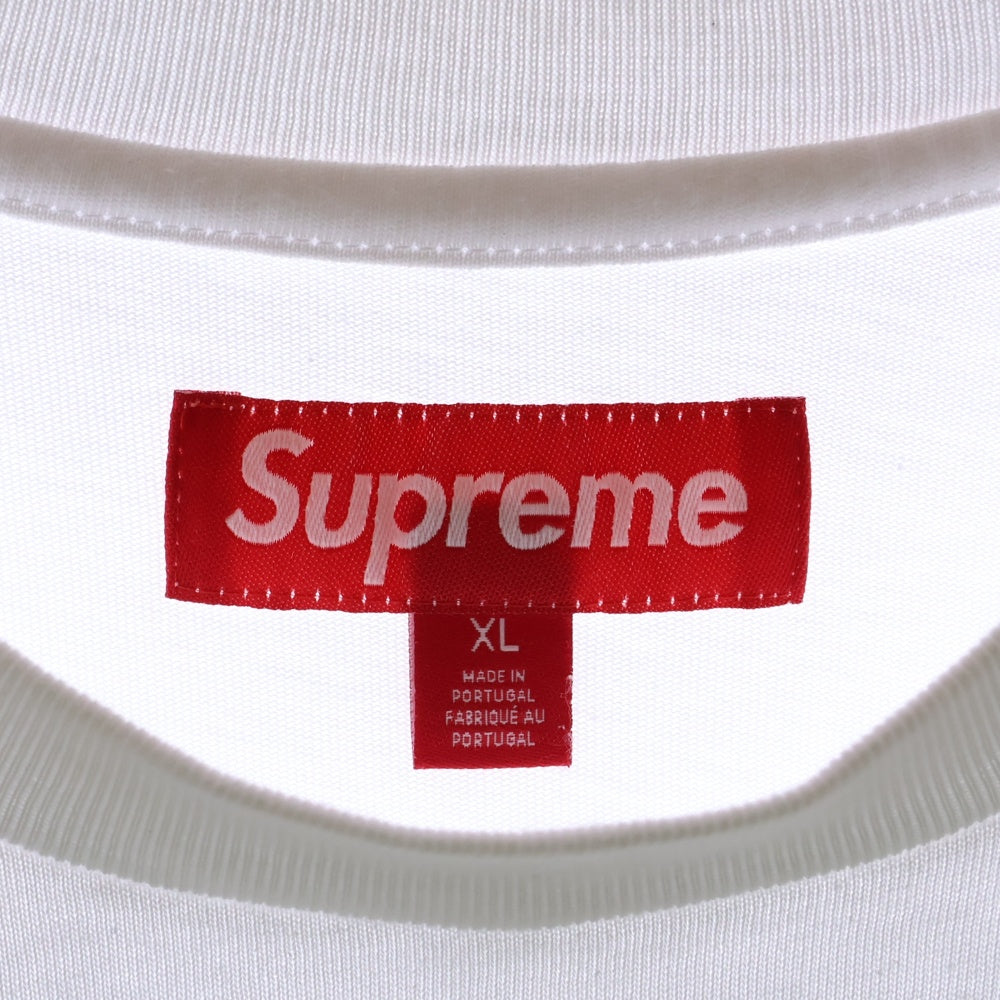 SUPREME(シュプリーム) 24SS Small Box Logo Tee スモールボックスロゴ クルーネック半袖Tシャツ カットソー ホワイト