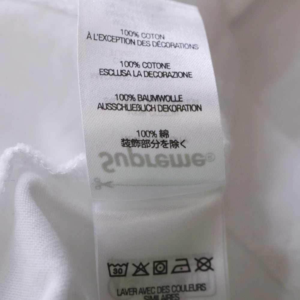 SUPREME(シュプリーム) 24SS Small Box Logo Tee スモールボックスロゴ クルーネック半袖Tシャツ カットソー ホワイト