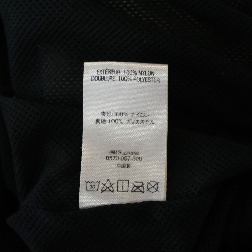 SUPREME(シュプリーム) 19SS S Logo Track Jacket Sロゴ トラック ジップアップ ナイロンジャケット ブラック/ホワイト