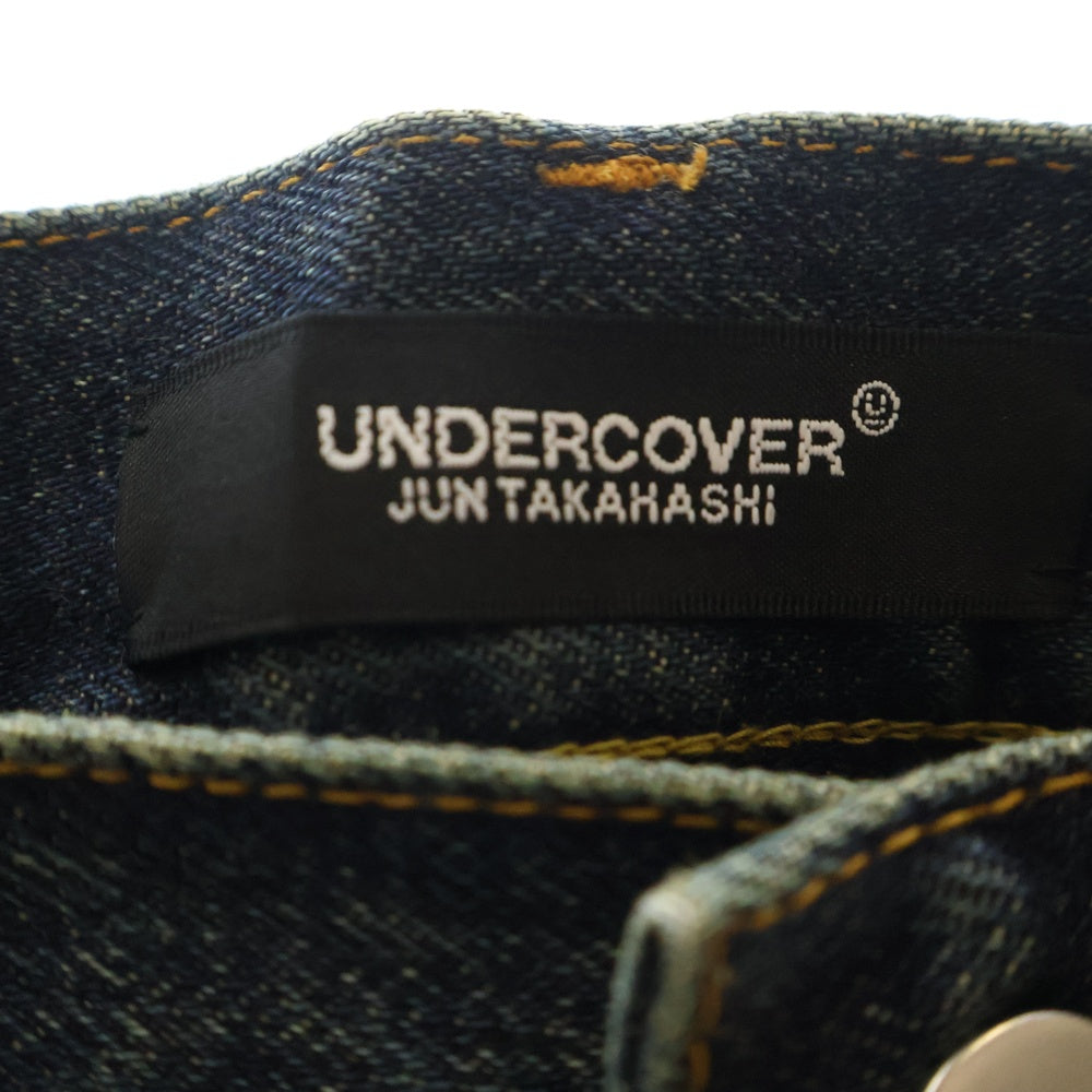 UNDERCOVER(アンダーカバー) 24AW TWIN PEAKS ツインピークス フォトプリント加工 デニムパンツ インディゴ UC2D9501-1