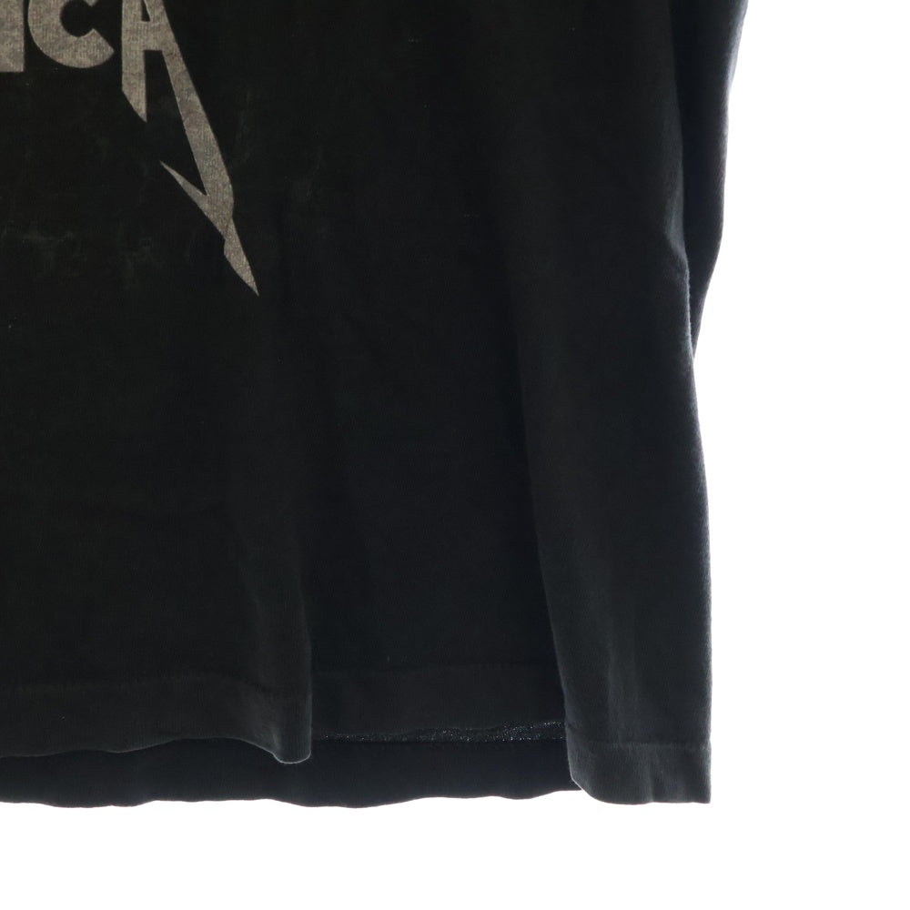 VINTAGE(ヴィンテージ) 90S VINTAGE METALLICA × GUNS N' ROSES TOUR 1992 ガンズアンドローゼズ メタリカ ツアー プリントTシャツ 半袖カットソー ブラック