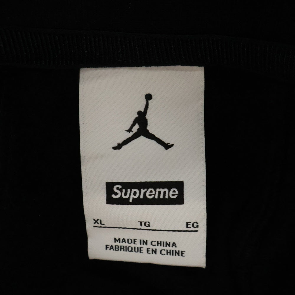 SUPREME(シュプリーム) 24AW ×Jordan Tricot Track Jacket ジョーダン トリコット ジップアップ トラックジャケット ブラック HF0830-010