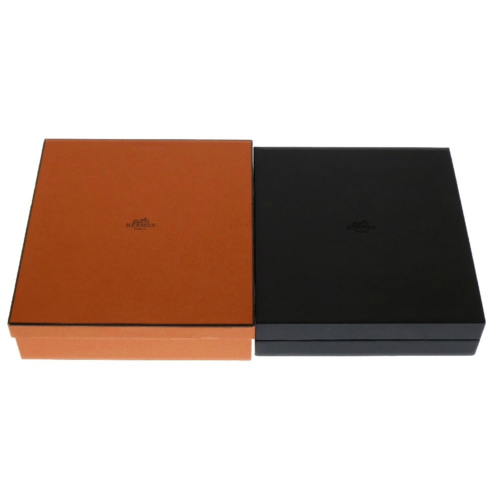 HERMES(エルメス) クルー ドゥ H 2チェーン ネックレス 2連ペンダント K18PG ダイヤモンド ピンクゴールド レディース