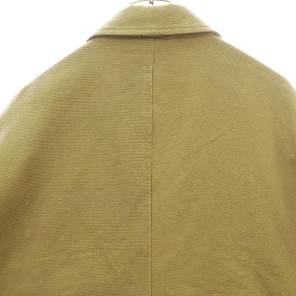 doublet(ダブレット) 21SS SILK CHINO CUT-OFF JACKET シルクチノ カットオフ 2Bテーラードジャケット ベージュ 21SS10JK39