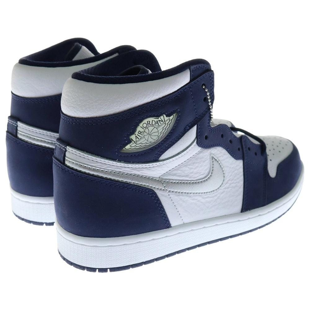 NIKE(ナイキ) AIR JORDAN 1 RETRO HIGH OG CO JP エアジョーダン 1 コンセプトジャパン ネイビー/ホワイト ブリーフケース付き ハイカットスニーカー US10/28cm DB5877-100