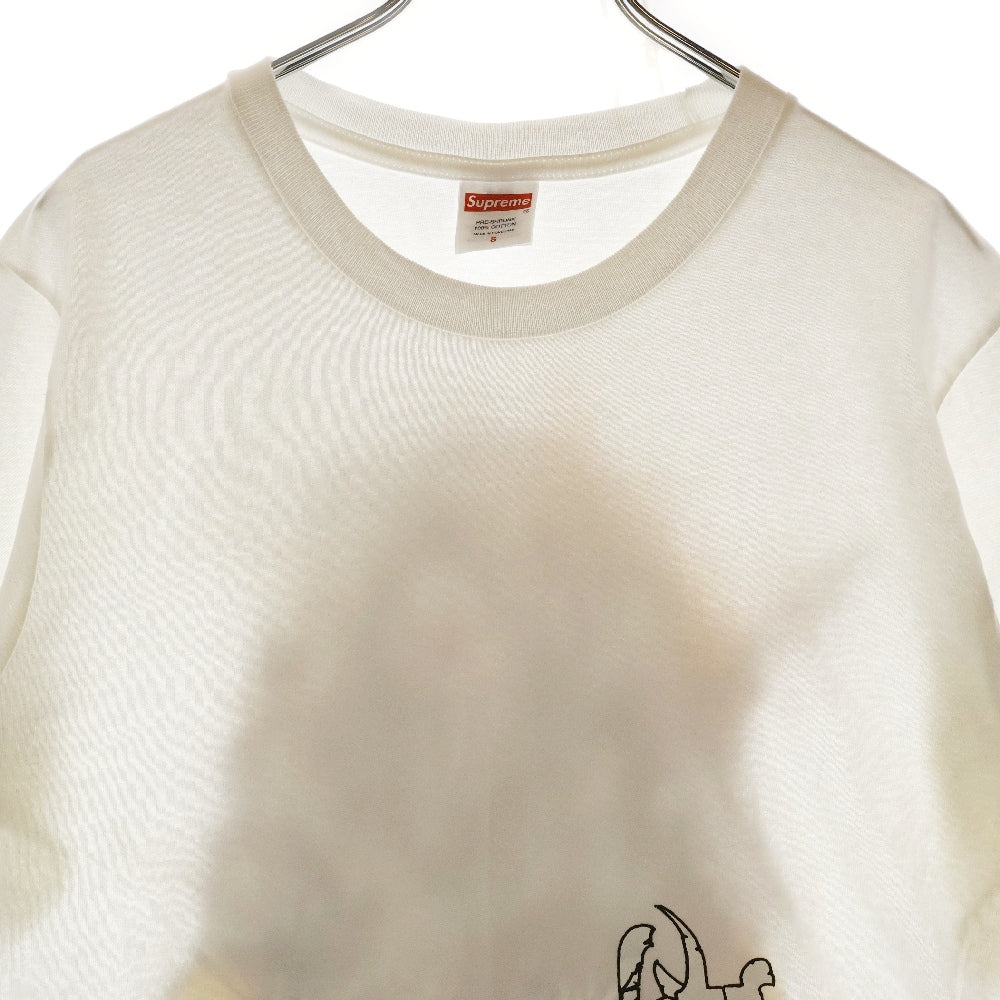 SUPREME(シュプリーム) 24AW Satan tee サタン プリントTシャツ 半袖カットソー ホワイト