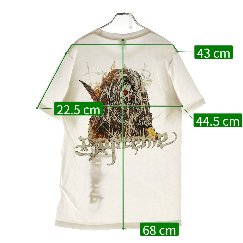 SUPREME(シュプリーム) 24AW Satan tee サタン プリントTシャツ 半袖カットソー ホワイト
