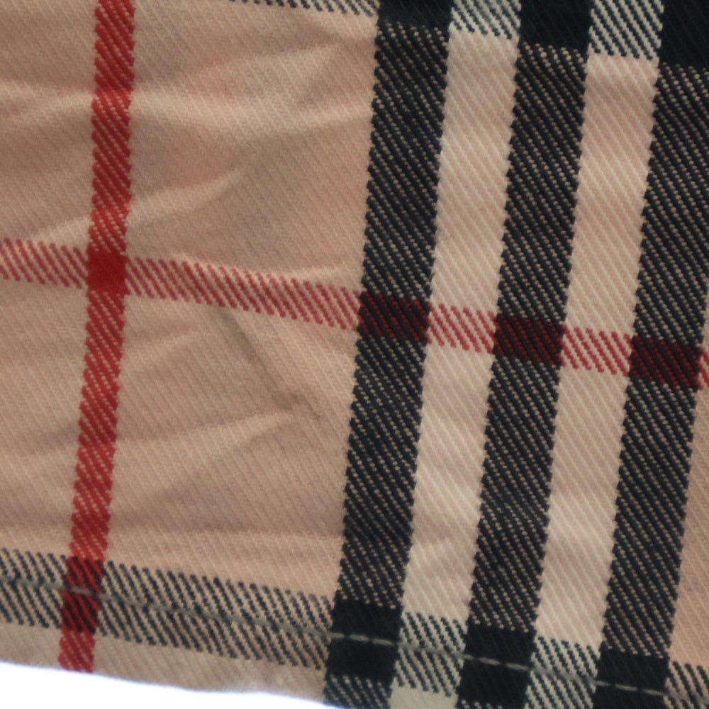 SUPREME(シュプリーム) 22SS ×Burberry Regular Jean ×バーバリー レギュラージーンズ チェック柄 デニムパンツ ピンク