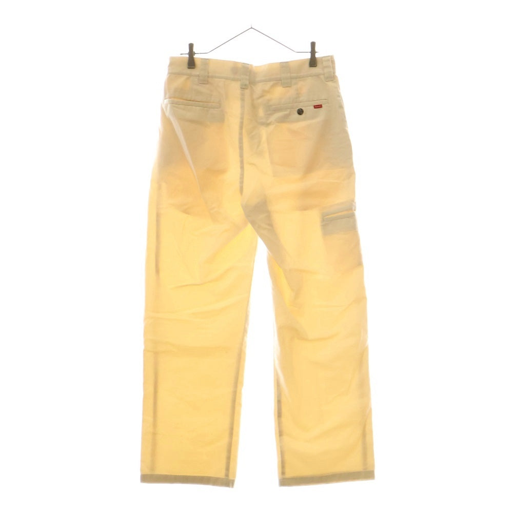 SUPREME(シュプリーム) Work Pants ワークパンツ ジップフライ ロングパンツ ベージュ