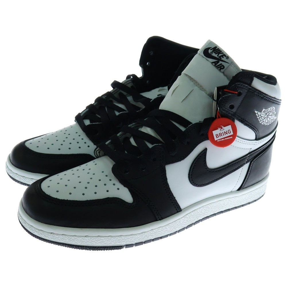 NIKE(ナイキ) AIR JORDAN 1 HIGH 85 BLACK/SUMMIT WHITE エアジョーダン ブラック/サミットホワイト ハイカットスニーカー US9/27cm BQ4422-001