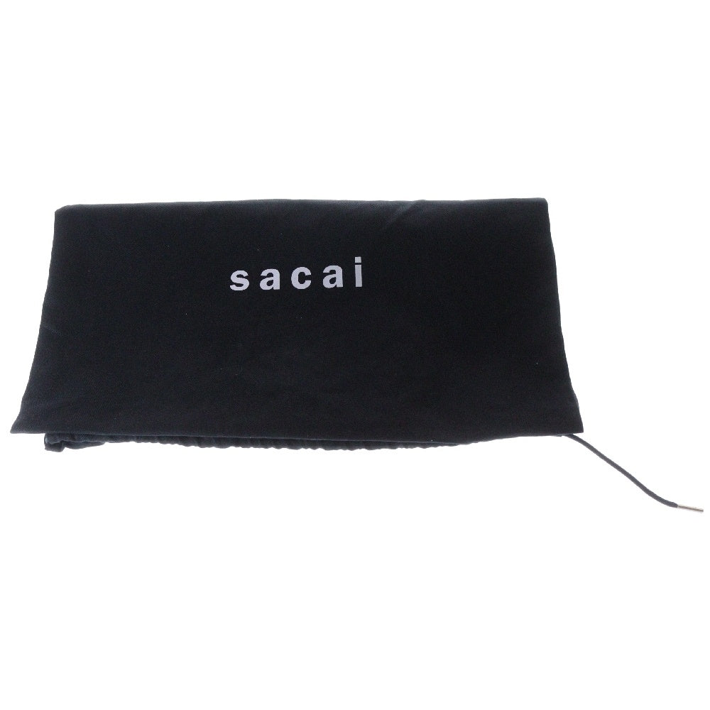 Sacai(サカイ) Wingtip Engineer Sock Boots ウイングチップ エンジニア ソック ブーツ ブラック