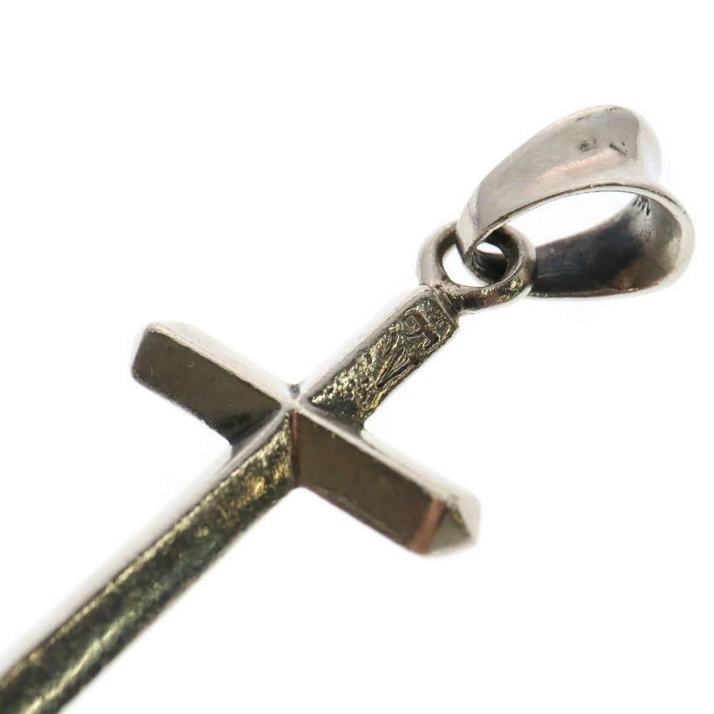 Travis Walker(トラヴィスワーカー) LARGE BAR CROSS PENDANT ラージバー クロスモチーフ ネックレストップ ペンダント シルバー