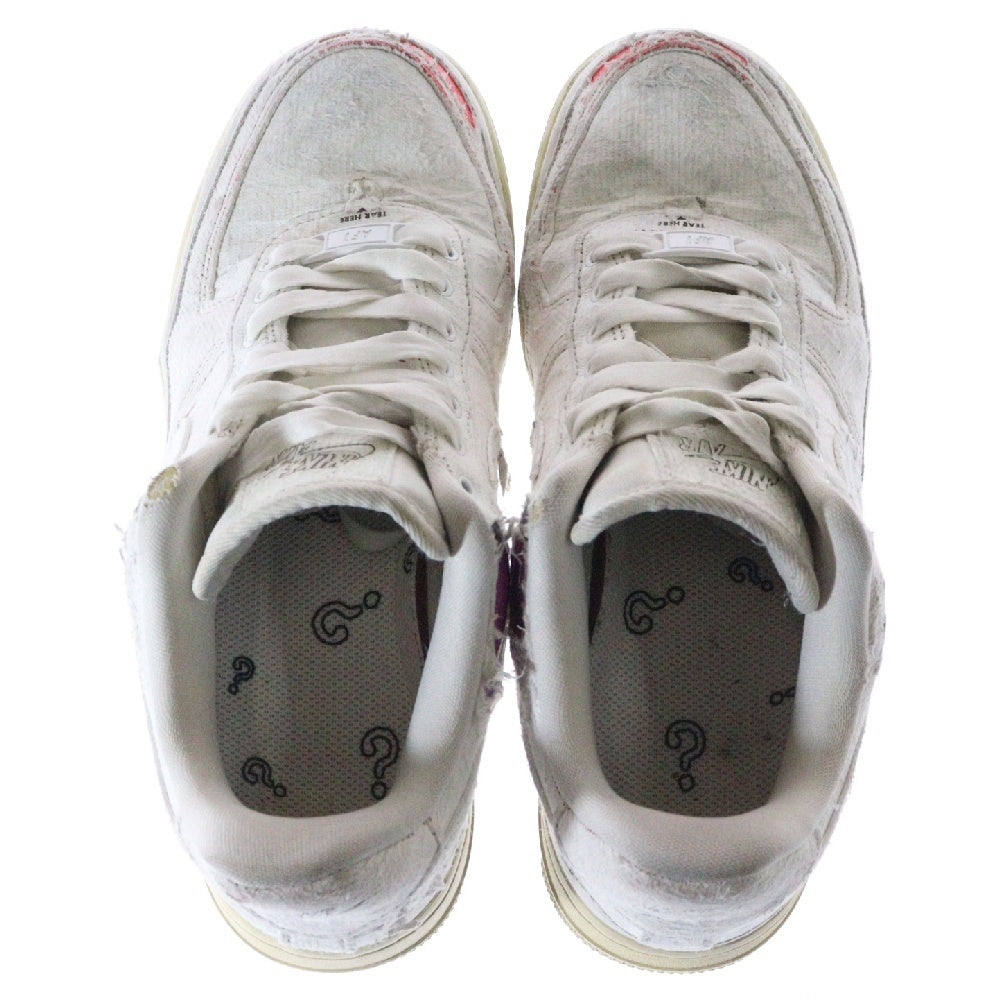 NIKE(ナイキ) WMNS AIR FORCE 1 07 LX TEAR HERE ウィメンズ エアフォース1 ティアヒア ローカットスニーカー ホワイト US6/23.0cm CJ1650-100